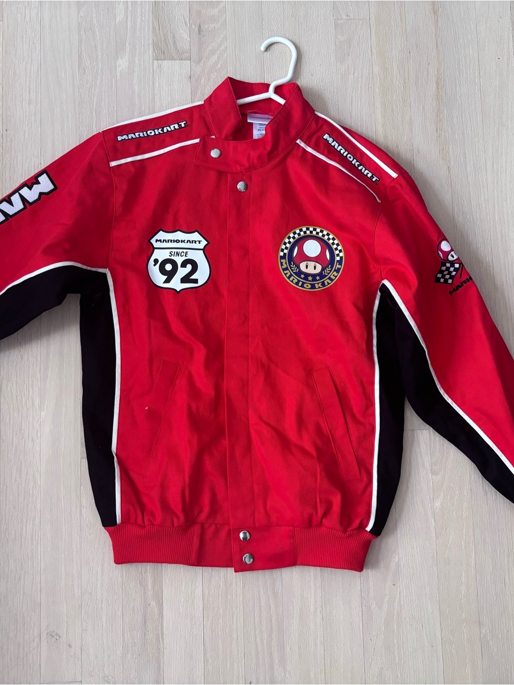 Mario Kart Canvas Racing Jacket XS